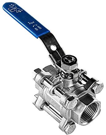 FSA Kugelhahn Edelstahl 316 3/4 3-Teilig 2-Wege