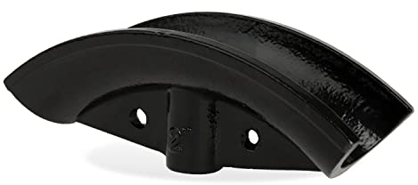 EBERTH Druckstück 2 für hydraulische Rohrbiegemaschine, für Rohre mit max. Ø 2 Zoll, Gusseisen lackiert, rostfrei, Zubehör oder Ersatzteil für Rohrbieger Rohrbiegegerät hydraulisch