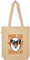 TRVPPY Jutebeutel Moin Ihr Spacken Turnbeutel Tasche - Beige