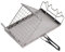 Samst Klappbarer Campingkocher Toaster, Faltbarer Tragbarer Edelstahl-Camping-Toaster-Grillständer, Outdoor-Toast-Brot-Toaster-Halter-Rack für Herdplatten-Rucksack-Picknick