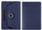 Universal 7 inch 360 Rotating Case Fits All 7 and 7.1 inches Android Tablets, Smooth Interior, PU Leather Exterior Supports Multiple Viewing Angles, Lightweight Folio Wallet Case Cover (Blue)