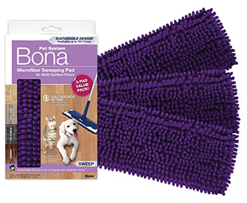 Bona Pet System Microfiber Sweeping Pad for Multi-Surface Floors