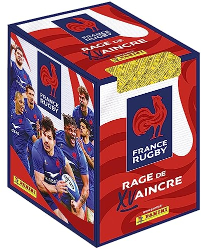 Panini Rugby Equipe de France - Rage de Vaincre Boîte de 36 Pochettes