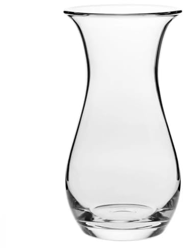 KROSNO Vase Home | 27 cm | Ausgestellte | Handgefertigt | Crystalline Glas | Perfekt für Zuhause und Restaurants | Spülmaschinenfest | Bleifreies Glas | Kratzfest