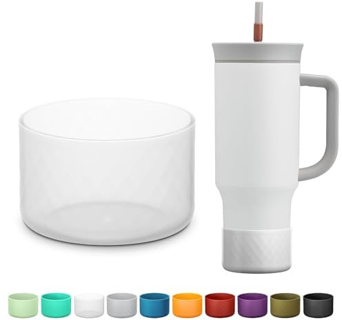 Silicone Boot for Owala 40 oz Tumbler with Handle, Anti-Slip Protective Sleeve for Stainless Steel Triple Layer Insulated Travel Tumbler Accessories