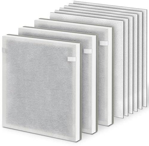 3-Pack H7123101/H211/H211S Replacement Filter for Govee Life Smart Air Purifiers H7123, Compared to part H7123-RF, 3 * 4 Layers HEPA Filter and 6 * Washable Pre-Filter
