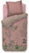 PiP Studio Bettwäsche FATA Morgana Pink Perkal Bäume Blumen Vogel Floral Ornamente Blüten Beere, Größe:155 cm x 220 cm