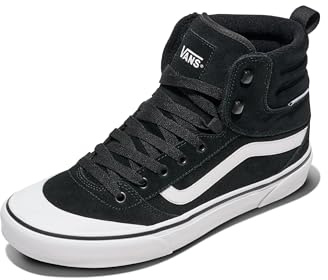 Vans Ashwood Hi Vansguard - Tenis para hombre, color negro/blanco, talla 7.5, negro y blanco, 41 EU