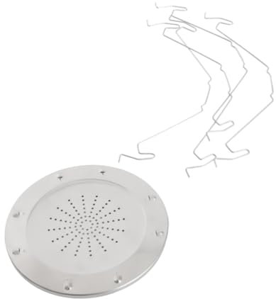 EXHUMKY 1 Pc Porte-toasts Grille- Rouge Corbeille poêle friteuse Trousse Plateau Grille-Pains Toaster Grille- pour Cupcakes Grille à Porte-Toast Pliant Acier Inoxydable Silver