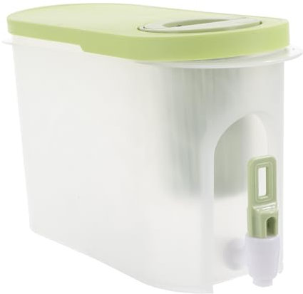 Cabilock Kettle para Refrigerador con Grifo Jarra De Agua Resistente Al Calor y Diseño Hermético para Mantener Frescura y Limpieza Bebidas para Té y Uso Familiar