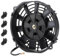 Radiator Cooling Fan, 8 Inch Universal Electric Slim Fan with Mounting Kit for Radiator Transmission Cooler 10 Blades 12V 80W 2250 RPM