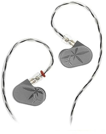 Moondrop LAN II Ohrhörer 4,4mm 3,5mm Stecker 0,78mm austauschbares Kabel 10mm Doppelkammer HiFi In-Ear kabelgebundene Kopfhörer (LAN II POP)