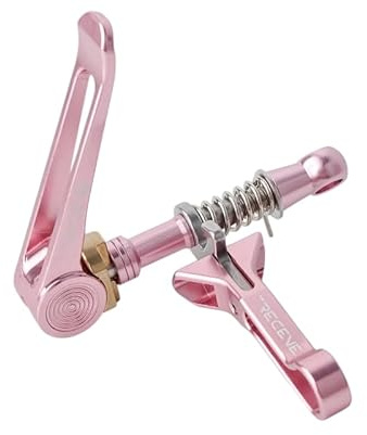 Stylish Aluminium Seatpost Clamp for Brompton A line P line C line (Pink)
