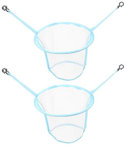 HANABASS Kids’ Tent Ball Baskets for Children, 2pcs Hanging Basketball Hoop Set for Playhouses, Indoor and Outdoor Tent Basketball Game Toys for Toddlers and Boys Girls