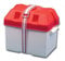 Pennine Caravan 85amp Leisure Battery Holding Box Red