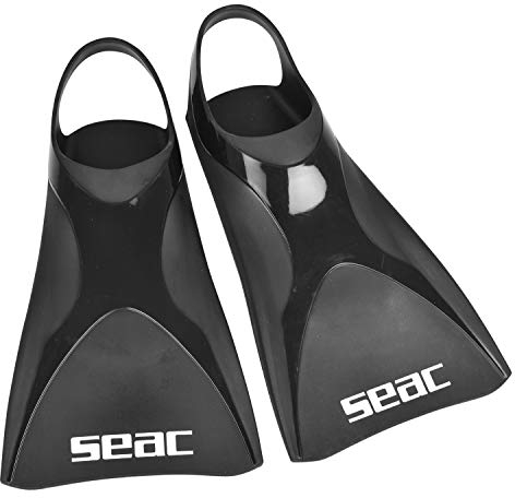 Seac Atom Kurze Schwimmflossen für das Training im Pool und im Freiwasser, XS
