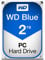 WD Blue 2TB Desktop Hard Disk Drive - 5400 RPM SATA 6 Gb/s 64MB Cache 3.5 Inch