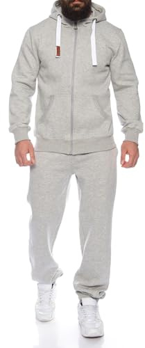 Finchman Finchsuit 1 Tuta da uomo per jogging, allenamento, sport in generale, in cotone, traspirante, per palestra, casa, grigio., XXL