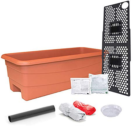Earthbox 80605.01 Junior Kit de Jardin Standard, Terre Cuite