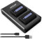 HOSAN NP-FW50 Batterie de Rechange 1150mAh Lot de 2 avec Compatible pour Sony NP-FW50 Alpha a3000 a5000 a6000 a6300 a6400 a6500 Alpha a7, a7rii a7R a7S a7sii