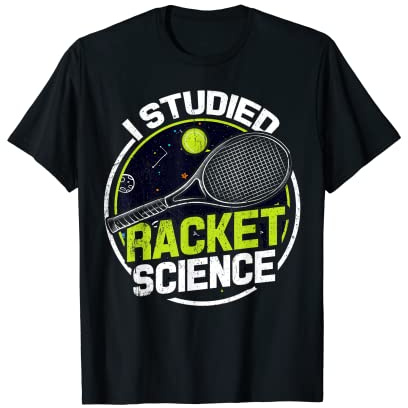 Tennisspieler Tshirt Tennis Tennisschläger Herren T-Shirt