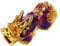 Yushu - Chinesisches Pixiu-Amulett, Temperatursensor, Farbwechsel, Perlen, Glücksbringer-Amulett, Schmuckherstellung, Statue-Amulett für Glück und Glück, Feng Shui Schmuck-Geschenk.