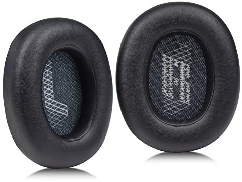 Live 650 BTNC Ear Pads Cushion, MOLGRIA Replacement Earpads for JBL Live 650 650BTNC Duet NC 660BTNC E65BT E65BTNC Wireless Bluetooth Noise Canceling Headphones. (Black)
