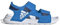 adidas Altaswim Sandalen, Blue Rush/Cloud White/Dark Blue, 34 EU