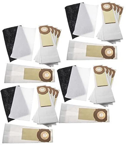 vhbw set di sacchetti (carta) + filtro da 28 pzz. compatibile con Hoover Athyss AS70 AS30011, AS71 AS05011, AS71 AS06011, AS71 AS07011 aspirapolvere