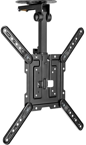 TV-Bildschirm zur Deckenmontage - zusammenklappbar, drehbar, neigbar - 23 bis 55 Zoll