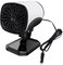 12V/24V Descongelador de parabrisas Multifuncional 2-en-1 Máquina de calefacción de ventilador Rotación de 360 grados para viajes autónomos