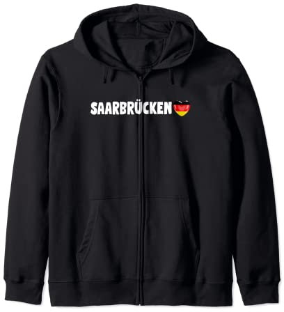 Saarbrücken City Gift T-Shirt Saarbrücken Souvenir Deutschla Kapuzenjacke
