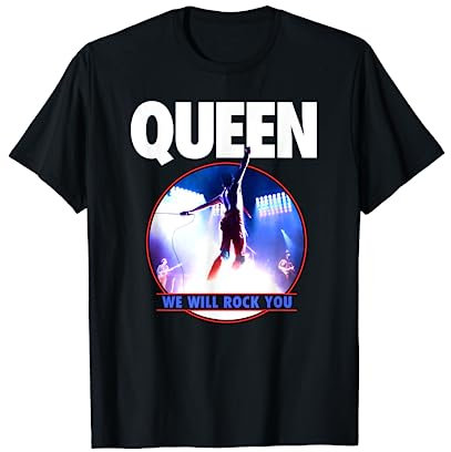 Ufficiale Queen We Will Rock You Maglietta