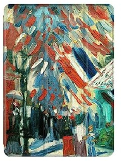 Coque pour Ipad Mini 4 Gen - Smart Cover avec Mise en Veille/Réveil Automatique - Ultra Mince Léger - Color Art