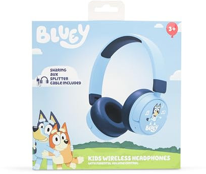 OTL Technologies BL1076 Bluey Wireless Kids Headphones - Blue
