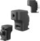 JOYSOG 3.5mm Mic Adapter, External Microphone Adapter for Insta360 Ace/Ace Pro Support Type-C Charger & 3.5mm Audio Ports Record