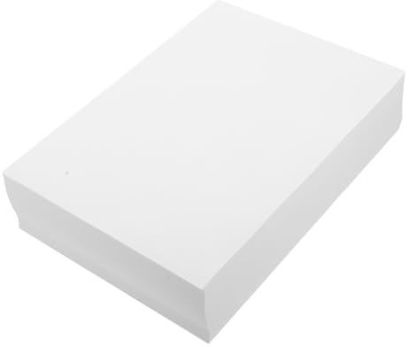 EXCEART 500 Blatt dickes Druckpapier Druckerkartonpapier Kopierpapier einblatt Schreibpapier DIY leeres Multifunktion Druckerpapier Bastelpapier Zeichenpapier a3 leeres Blatt Weiß