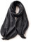 KARMA.DIEM Cashmere Merino Mix - Super Weicher XXL Schal - 180x65cm - Made in Spain - Unisex - Pashima/Stola/Extra Breit für Mann & Frau (Dunkelgrau)