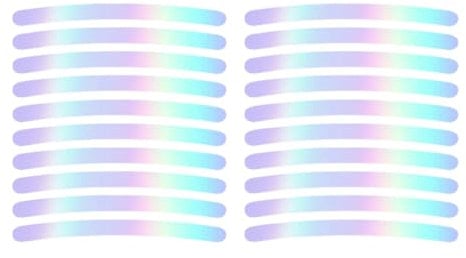 Samuliy Reflektierende Felgenstreifen, 20 Stück, reflektierende Felgenaufkleber für Sicherheit bei Nacht – selbstklebend, leuchtet im Dunkeln, Streifen-Dekoration für Motorrad und Fahrrad