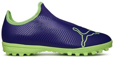 PUMA Kids Finesse Astro Turf Football Boots Trainers Purple/Green C10 (28)
