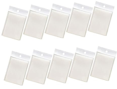 SEWACC 40 Stk transparente Notiz Mini-Haftnotizen Memo-Aufkleber Nachrichtenaufkleber Notizblöcke sticky notes book Klare Memoaufkleber klare Nachrichtennotiz transparentes Haustier