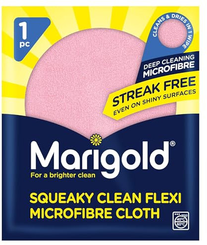 4 x Marigold Squeaky Clean Flexi Microfibre Cloth