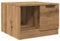 vidaXL Couchtisch Artisan-Eiche 50x50x36 cm Holzwerkstoff, Beistelltisch, Wohnzimmertisch, Mitteltisch, Sofatisch, Kaffeetisch, Akzenttisch, Teetisch