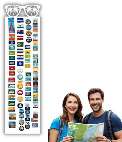 Anwicar Magnettafel Klein & Groß Brillenflecken Weiß 80x21 cm | Magnetisches Stahlboard für Magnete, Fotos und Notizen, Beschreibbar, Montageset inklusive