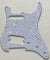 Pickguard Fits Fender 8 Screw Stratocaster Strat Single Coil Pickup Style Guitar (4 Ply White Pearl)
