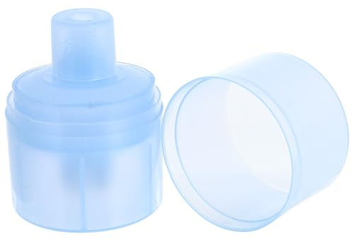 Wakauto Scalp Serum Roller Bottle Applicator for Hair Root Treatment, Plastic Empty Roller Massage Bottle for Scalp Care and Hair Growth, Violet Color