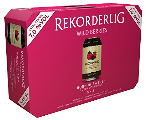 Rekorderlig Wildbeere Cider (24 x 0.33 l)