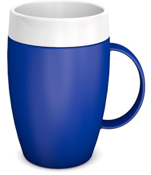 Ornamin Becher mit Trink Trick und Thermofunktion 140 ml blau (Modell 905) / Thermobecher, Spezial-Trinkhilfe, Schnabelbecher