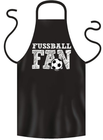 trag-das Bedruckte Fussball Fan Grillschürze Fußball - Jahre Geschenk Grill Schürze Kochschürze Latzschürze Partyschürze Küche
