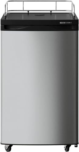 EdgeStar BR2001SS Ultra Low Temp Stainless Steel Refrigerator for Kegerator Conversion